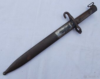 R.U. bodák, bajonet Mannlicher M95 s muškou. - 18