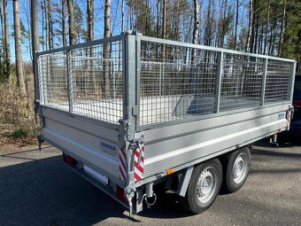 Třístranný sklápěcí přívěs UNSINN 3000Kg elektrohydraulika - 18