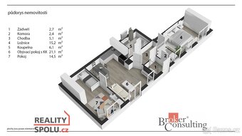 Pronájem, byty/3+kk, 68 m2, Ve Stromovce, Třebeš, 50011 Hrad - 18