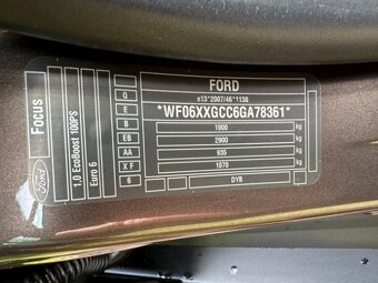 na prodej Ford Focus 1.0Ecoboost 74kw Business - 18