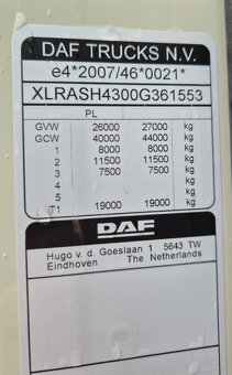DAF XF 480 - 6x2 – Shrnovačka – EURO 6 - 18
