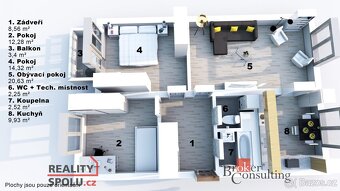 Prodej, byty/3+1, 74 m2, K Hájku 1724, 50901 Nová Paka, Jičí - 18