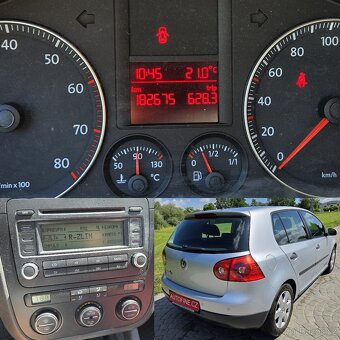 VW GOLF V 1,4 16v AUTOKLIMA, PARKOVACÍ SYSTÉM, ALU KOLA... - 18