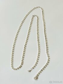 Krásný štras pásek s kamínky 110 cm - 18