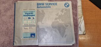 BMW 2,5CS, E9, rok 1970 Servisní kniha - 18