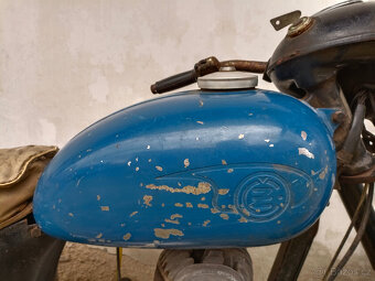 motocykl jawa čz kývačka 175 ccm typ 356 bez či s TP SPZ stk - 18