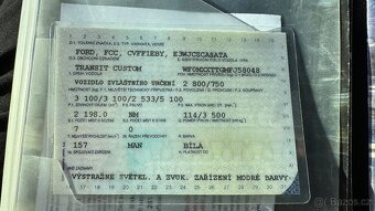 Ford Transit Custom, r. 2015. Motor 2.2 TDCi, výkon 74 kW - 18