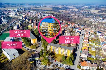 Pronájem byty 2+1, 57 m2 - Třebíč - Borovina, ev.č. 00234 - 18