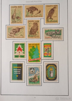 Album zápalkových nálepek 1945 - 1958 č.3 - 18