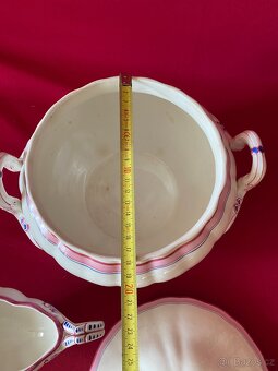 mísa stará porcelánová mísa omáčník staré nádobí porcelán - 18