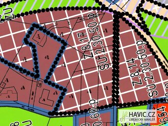 Prodej stavebních pozemků, 950 m2 a 1.022 m2, Liberec XX-Ost - 18