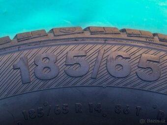 4x Disky Ford 4x108 + Letní Barum 185/65R14 7mm:Cena za sadu - 18