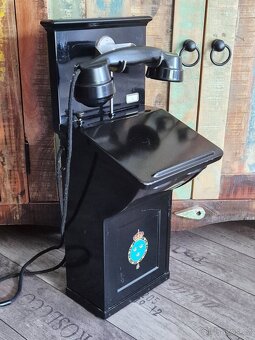 Starožitný krásný telefon L.M.ERICSSON AC-140, rok 1933 - 18