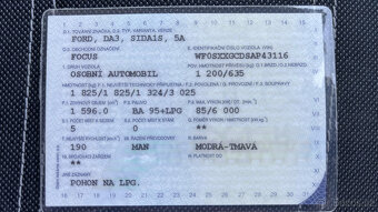 Ford Focus II Combi 1.6i 85KW + LPG 2010 - 18
