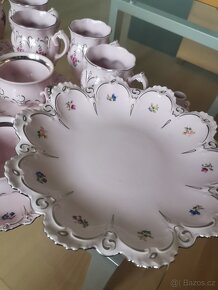 13ks Růžový porcelán H&C - 18