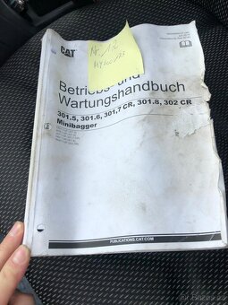 Prodám minibagr CAT 301.6 - 18