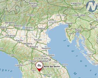 Krásný stylový apartmán Giulio v Monte San Savino, Toskánsko - 18