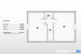 Prodej rodinné domy, 83 m2 - Nový Šaldorf-Sedlešovice - Nový - 18