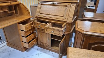 Rustikální psací stůl - 18