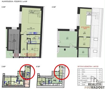 Exkluzivní mezonetový byt 3+kk 104,5m² v těsné blízkosti cen - 18