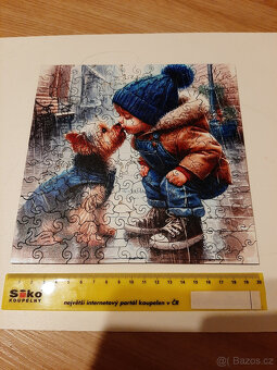 Dřevěná puzzle - 18
