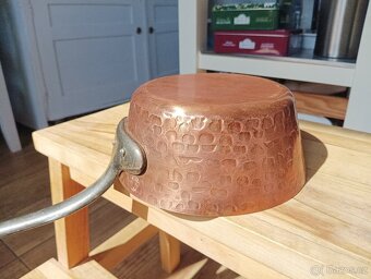 PROFESIONÁLNÍ MĚDĚNÝ HRNEC BAUMALU ALSASKO FRANCIE 70.LÉTA - 18