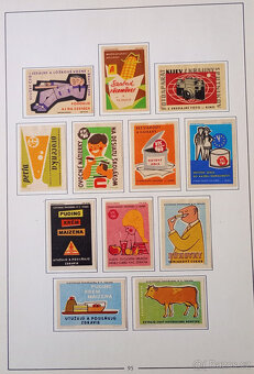 Zápalkové nálepky Slovensko 1961 - 63 - 18