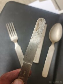 Příbor Ww2 pěkná sada. Originální. - 18