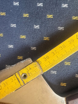 RETRO řeznický sekáč na půlení dobytka VELKÝ 72cm - 18