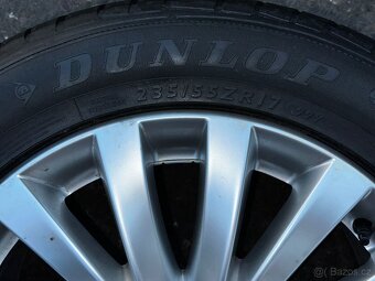 ALU kola VW 17" 7,5J ET40 pneu 235/55/R17 + rezerva - 18