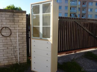 IKEA MAGIKER vitrina/úložná sestava se zásuvkami - 18