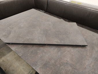 Rozkládací  jídelní stůl - optika - beton - 18