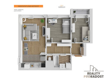 Prodej bytu 3+kk, Praha Hloubětín - 18