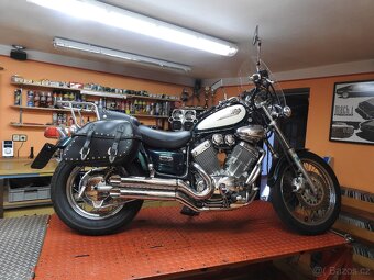 Yamaha Virago Nové Nerezové Laděné Výfuky Thundering Eagle - 18