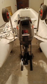nafukovací motorový člun Quicksilver AA310 + motor Suzuki 15 - 18