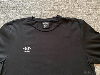 Nové pánské bavlněné triko s dl. rukávem UMBRO - XL - 18