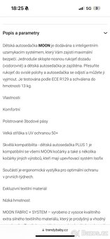 Kočárek MOON ROCCA 2023 EDITION+ black - 3v1 - 18
