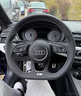 Krásny AUDI MULTIFUNKCNY VOLANT ZKOSENY RS PADLAMI - 18