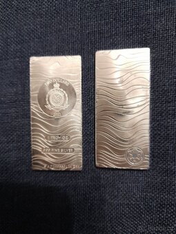 Stříbrné slitky - 18