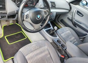 BMW Řada 1 120D Klima, Navi, Park. senzor nafta manuál - 18