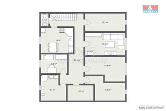 Prodej atypického bytu, 105 m², Karlovy Vary, ul. Fričova - 18