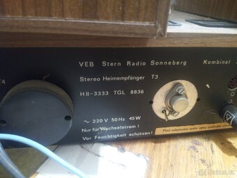 Gramofon Tesla NC 452 + zesilovač Proxima - 18