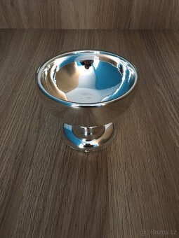 Stříbřené sklo - tzv. selské stříbro - 18