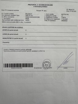 Skútr Peugeot Trekker 50cm, nový v ČR , po GO motoru - 18