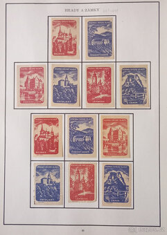 Album zápalkových nálepek 1945 - 1958 č.2 - 18