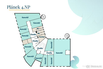 Pronájem, kanceláře, centrum města, ulice Pražská - 18