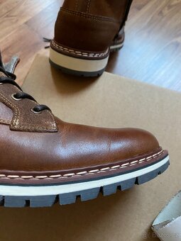 Nové pánské kožené zimní boty Baťa s teplou podšívkou - 44 - 18