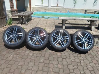 ALU kola R19, 5x112. Letní 245/40 - 18