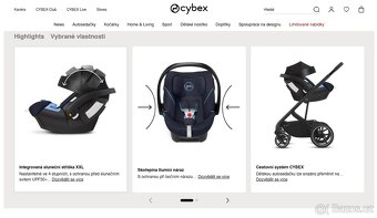 Cybex Aton 5 + základna po jednom dítěti, málo používaná - 18