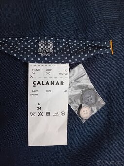 Calamar pánské sako vel. 3XL len + bavlna nové - 18